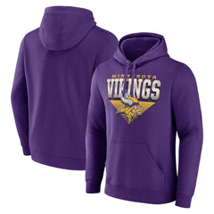 NFL Minnesota Vikings Geometric Chrome Pullover Hoodie