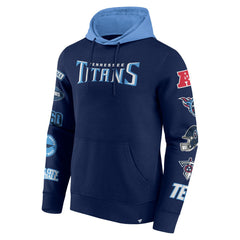 NFL Tennessee Titans Patched Out Pullover Hoodie