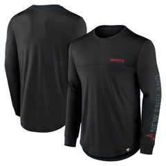 NFL New England Patriots Blackout Long Sleeve T-Shirt