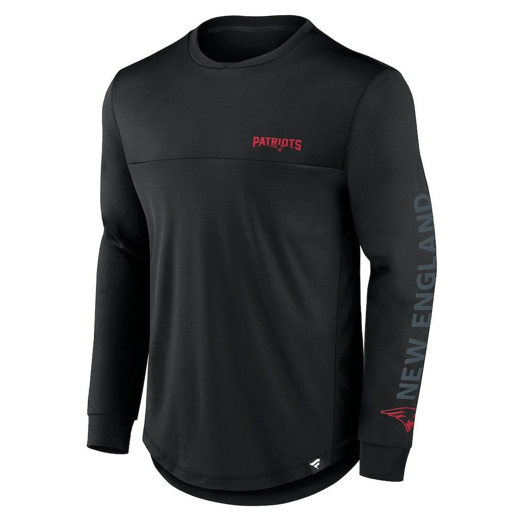 NFL New England Patriots Blackout Long Sleeve T-Shirt