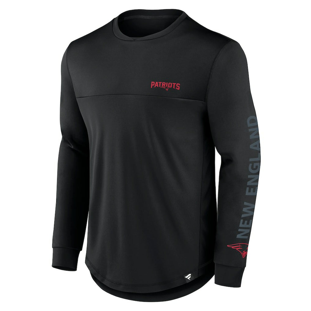 NFL New England Patriots Blackout Long Sleeve T-Shirt