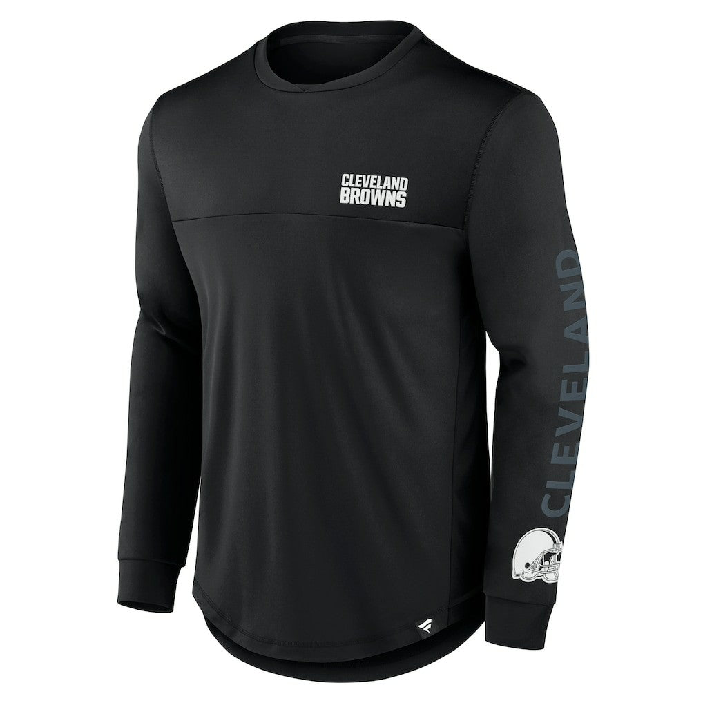 NFL Cleveland Browns Blackout Long Sleeve T-Shirt