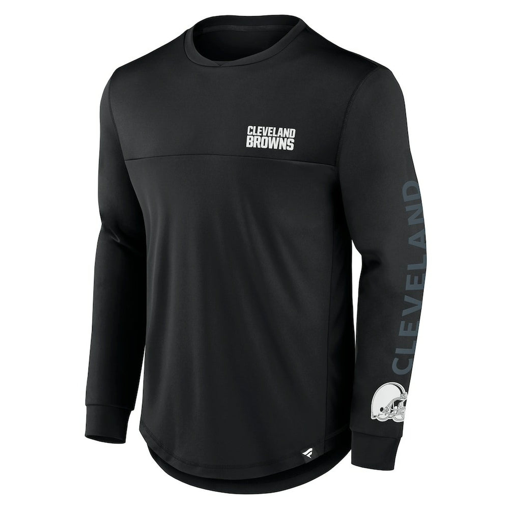 NFL Cleveland Browns Blackout Long Sleeve T-Shirt