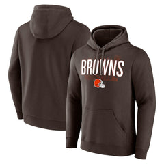 NFL Cleveland Browns Pylon Outline Pullover Hoodie