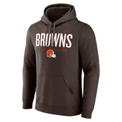 NFL Cleveland Browns Pylon Outline Pullover Hoodie