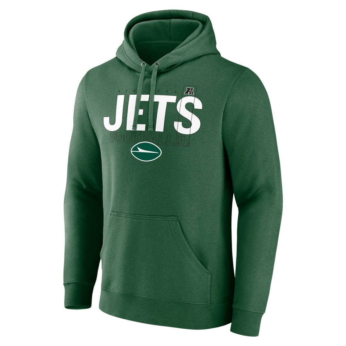NFL New York Jets Pylon Outline Pullover Hoodie