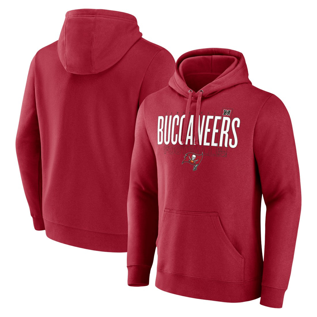 NFL Tampa Bay Buccaneers Pylon Outline Pullover Hoodie