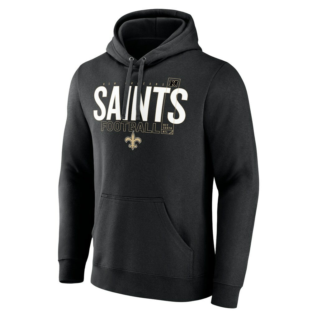 NFL New Orleans Saints Pylon Outline Pullover Hoodie