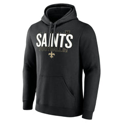 NFL New Orleans Saints Pylon Outline Pullover Hoodie