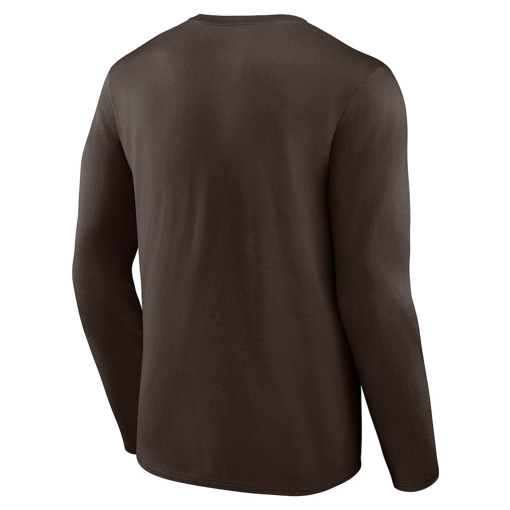 NFL Cleveland Browns Stat Sheet Long Sleeve T-Shirt