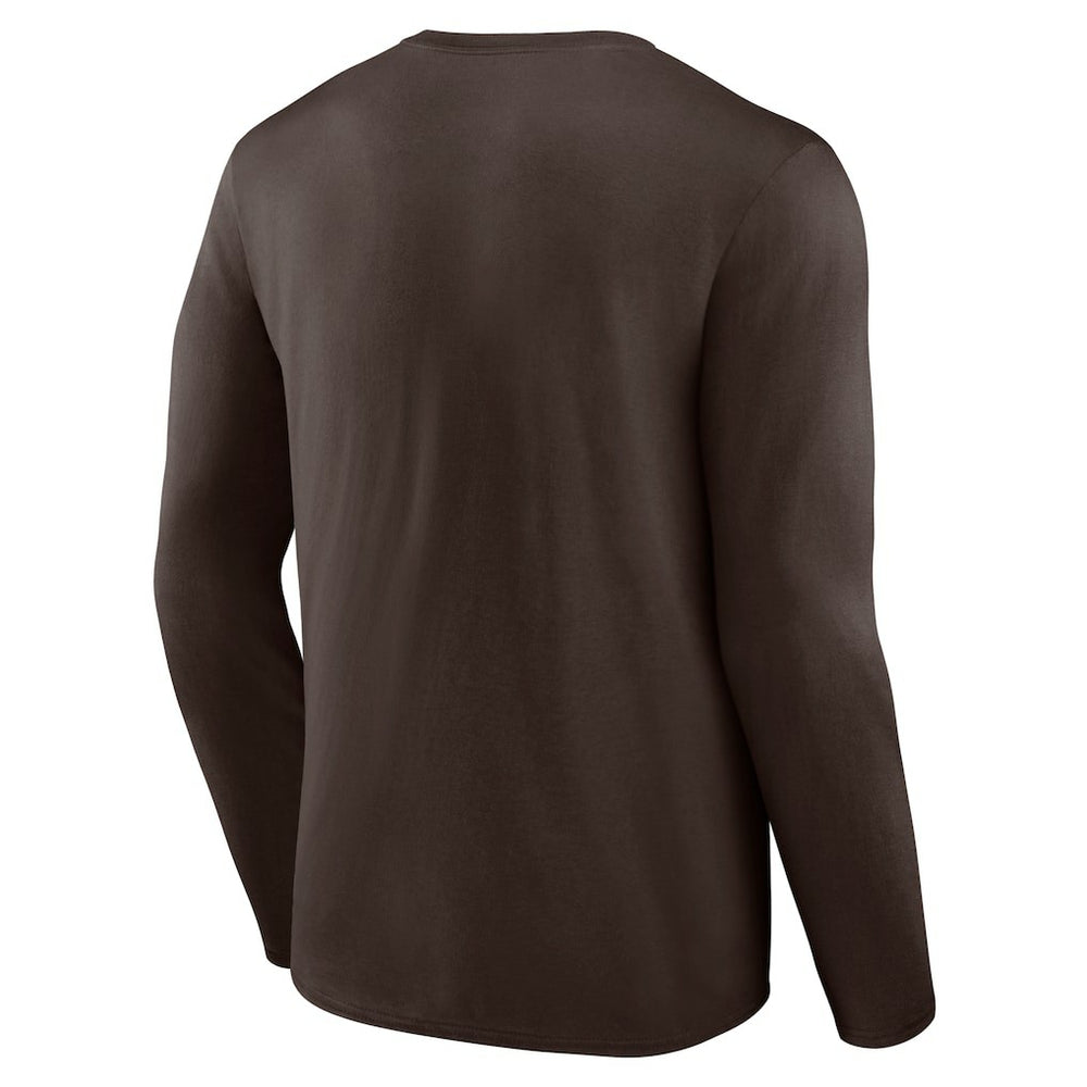 NFL Cleveland Browns Stat Sheet Long Sleeve T-Shirt