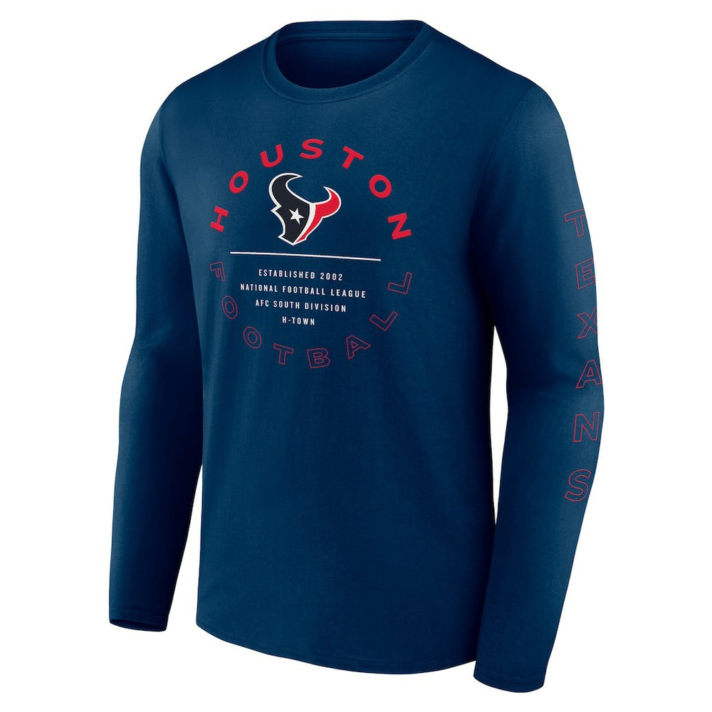 NFL Houston Texans Stat Sheet Long Sleeve T-Shirt