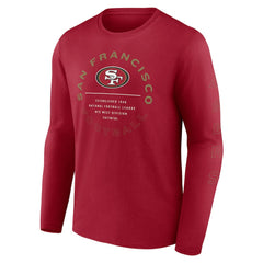 NFL San Francisco 49ers Stat Sheet Long Sleeve T-Shirt