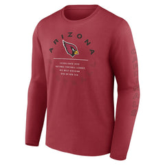 NFL Arizona Cardinals Stat Sheet Long Sleeve T-Shirt