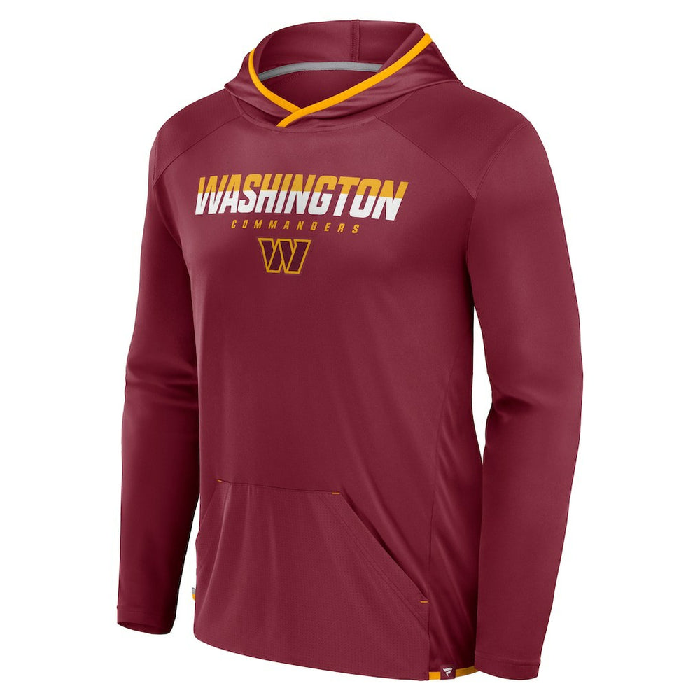 NFL Washington Commanders Transitional Defender Hoodie Long Sleeve T-Shirt