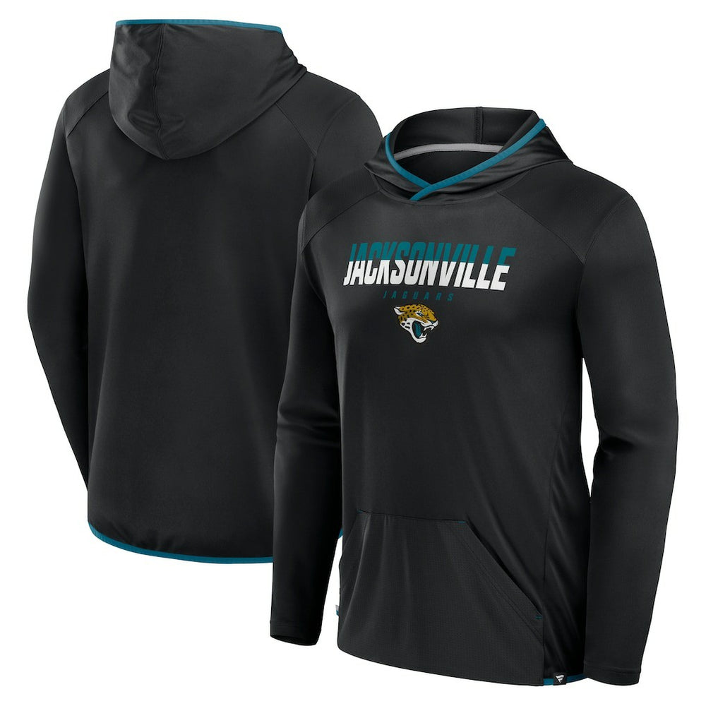 NFL Jacksonville Jaguars Transitional Defender Hoodie Long Sleeve T-Shirt