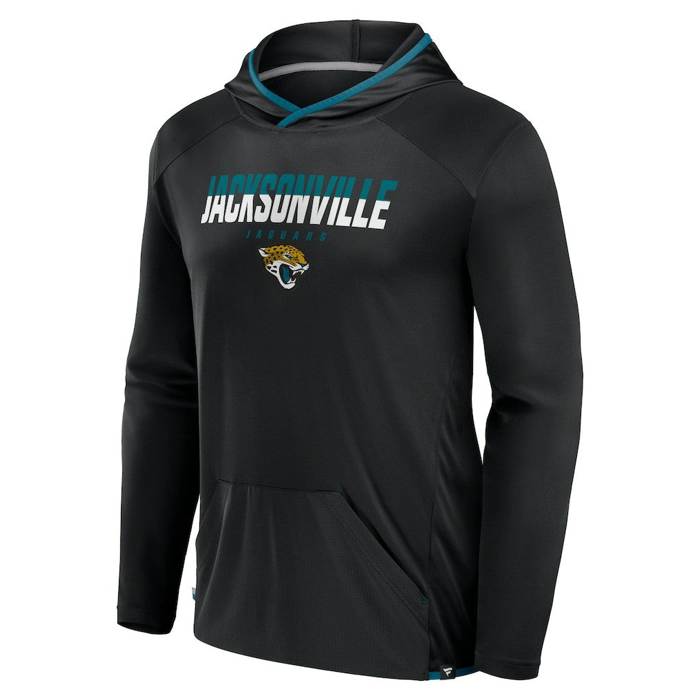 NFL Jacksonville Jaguars Transitional Defender Hoodie Long Sleeve T-Shirt