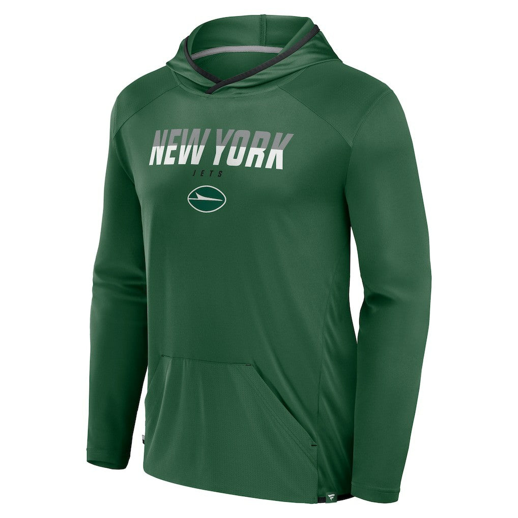 NFL New York Jets Transitional Defender Hoodie Long Sleeve T-Shirt