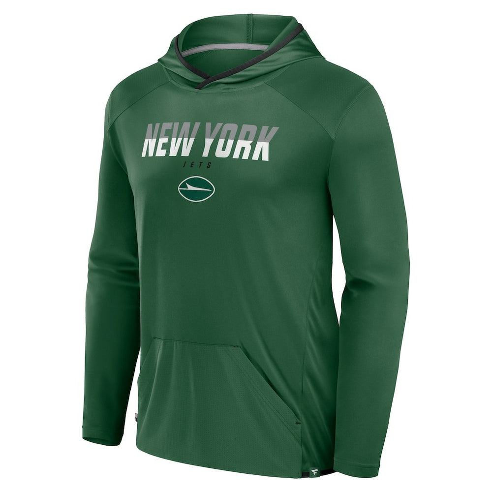 NFL New York Jets Transitional Defender Hoodie Long Sleeve T-Shirt