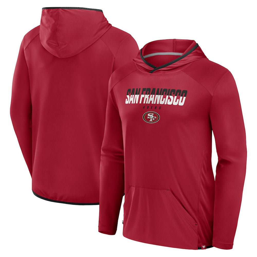 NFL San Francisco 49ers Transitional Defender Hoodie Long Sleeve T-Shirt
