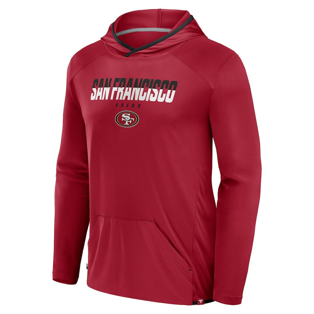 NFL San Francisco 49ers Transitional Defender Hoodie Long Sleeve T-Shirt