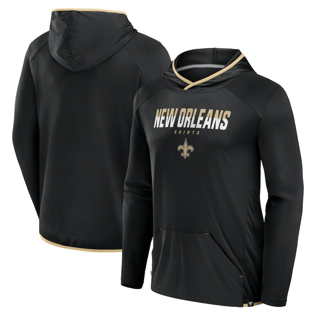 NFL New Orleans Saints Transitional Defender Hoodie Long Sleeve T-Shirt