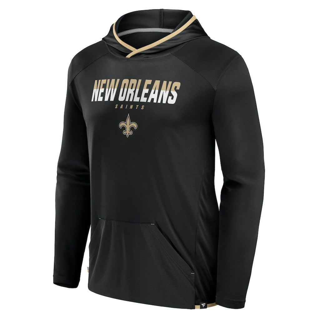 NFL New Orleans Saints Transitional Defender Hoodie Long Sleeve T-Shirt