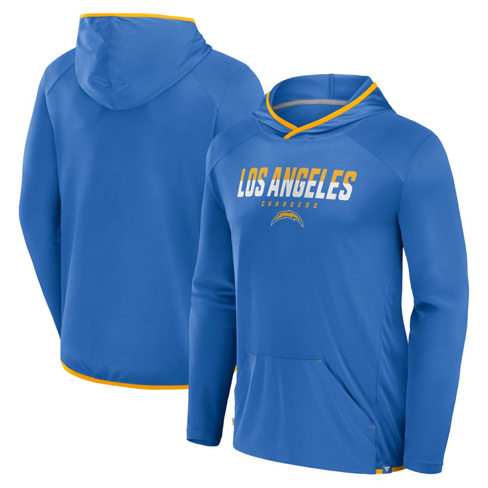 NFL Los Angeles Chargers Transitional Defender Hoodie Long Sleeve T-Shirt