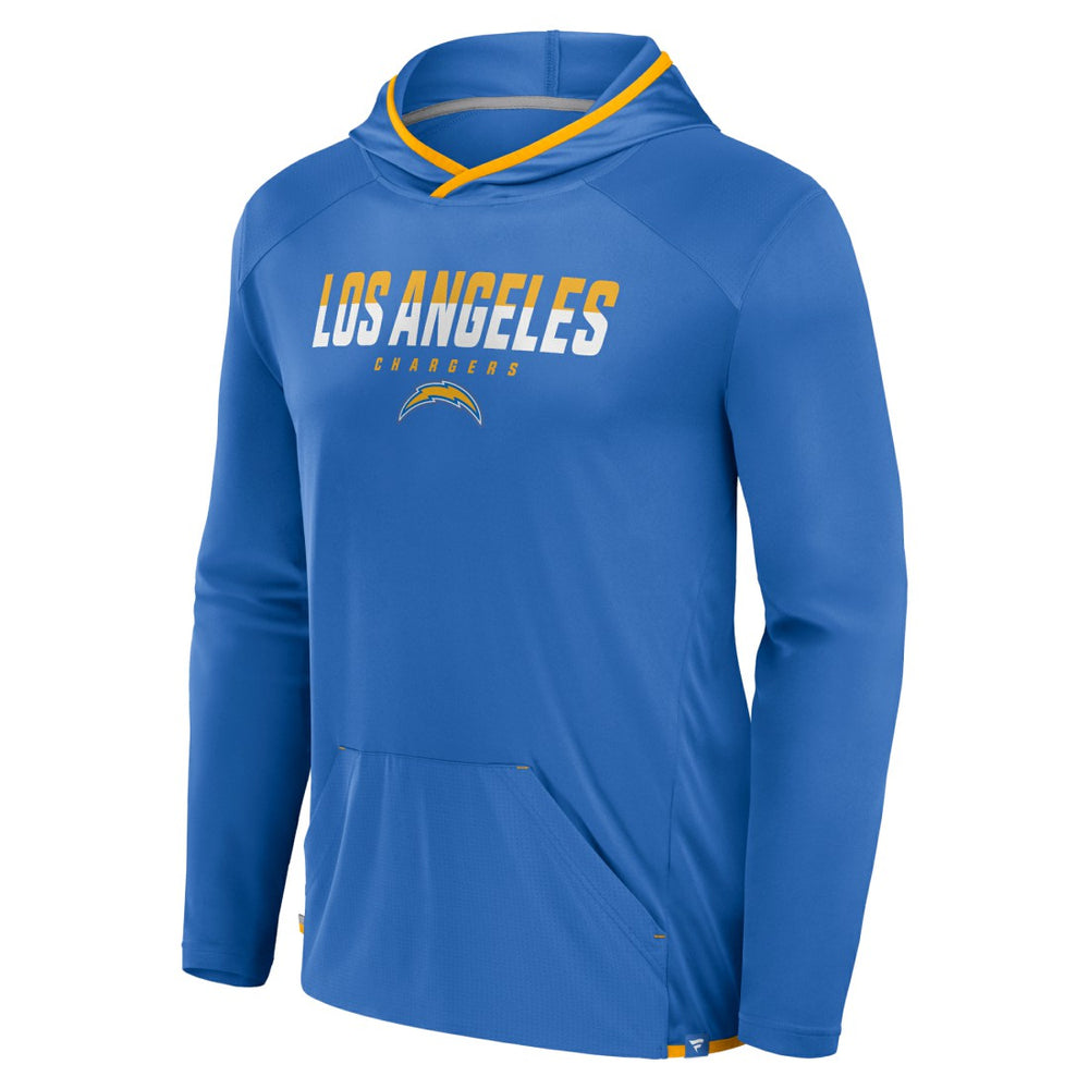 NFL Los Angeles Chargers Transitional Defender Hoodie Long Sleeve T-Shirt