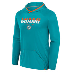 NFL Miami Dolphins Transitional Defender Hoodie Long Sleeve T-Shirt
