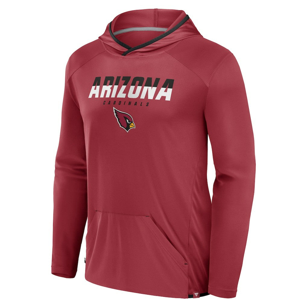 NFL Arizona Cardinals Transitional Defender Hoodie Long Sleeve T-Shirt