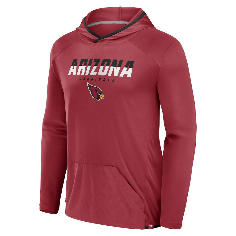 NFL Arizona Cardinals Transitional Defender Hoodie Long Sleeve T-Shirt