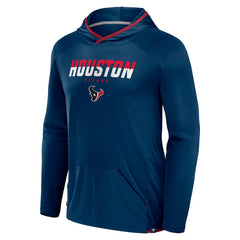 NFL Houston Texans Transitional Defender Hoodie Long Sleeve T-Shirt