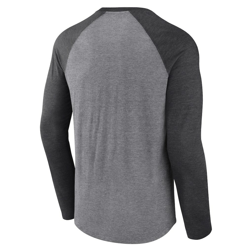 NFL Las Vegas Raiders Tri-Blend Raglan Long Sleeve T-Shirt