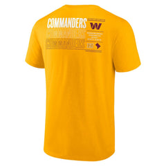 NFL Washington Commanders Repeat Stats T-Shirt
