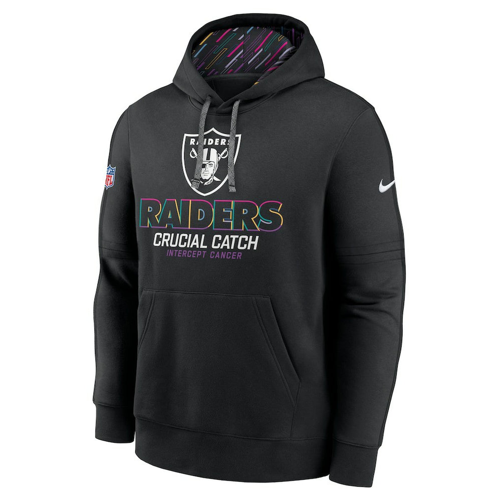 NFL Las Vegas Raiders 2024 NFL Crucial Catch Club Pullover Hoodie