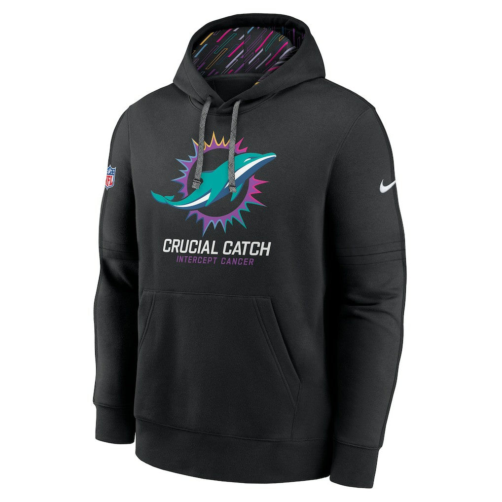 NFL Miami Dolphins 2024 NFL Crucial Catch Club Pullover Hoodie