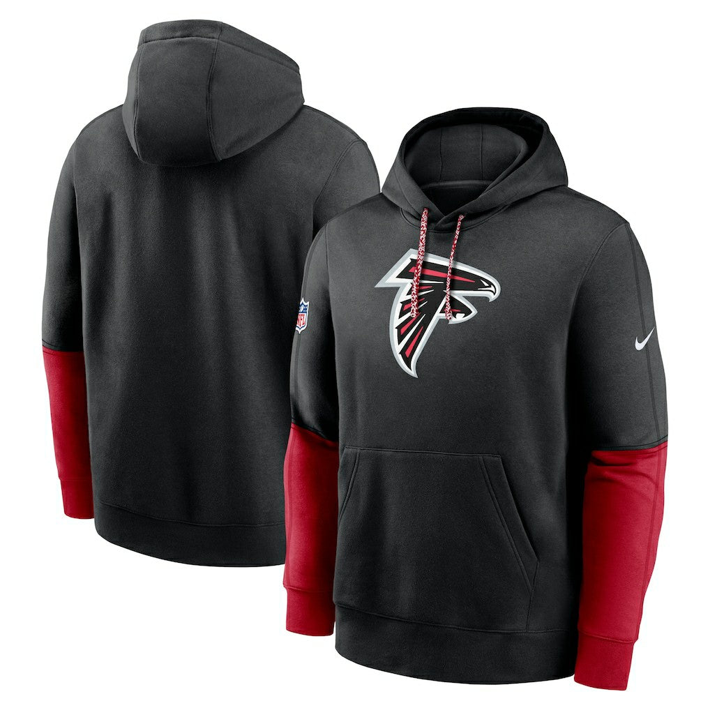 NFL Atlanta Falcons 2024 Sideline Club Pullover Hoodie