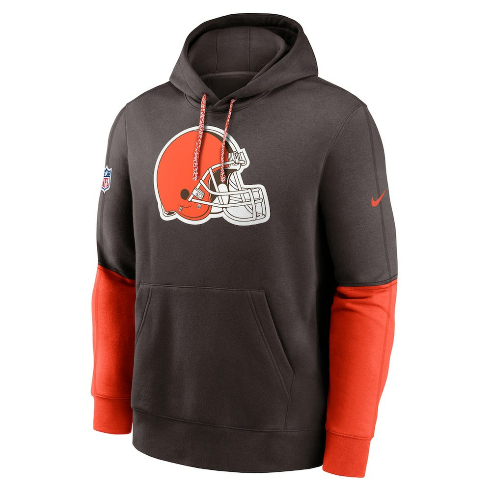 NFL Cleveland Browns 2024 Sideline Club Pullover Hoodie