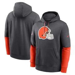 NFL Cleveland Browns 2024 Sideline Club Pullover Hoodie
