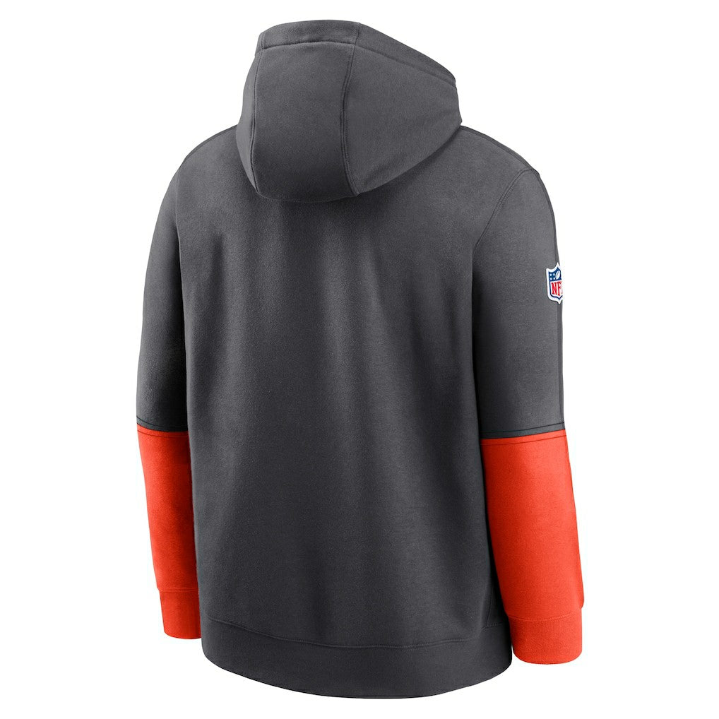 NFL Cleveland Browns 2024 Sideline Club Pullover Hoodie