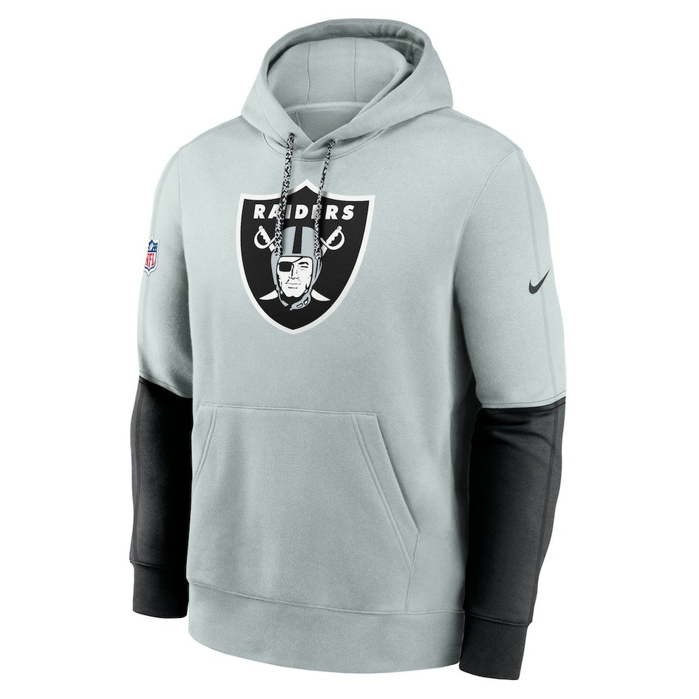 NFL Las Vegas Raiders 2024 Sideline Club Pullover Hoodie