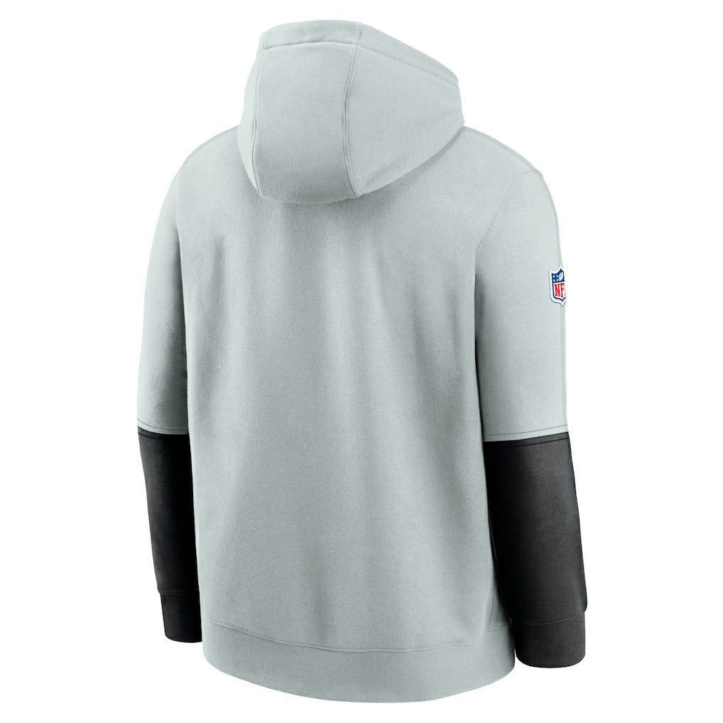 NFL Las Vegas Raiders 2024 Sideline Club Pullover Hoodie