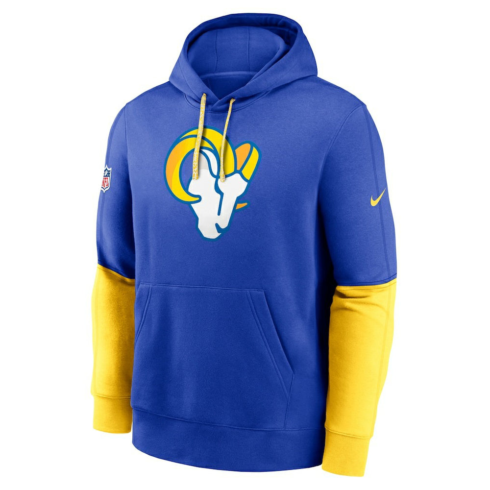 NFL Los Angeles Rams 2024 Sideline Club Pullover Hoodie