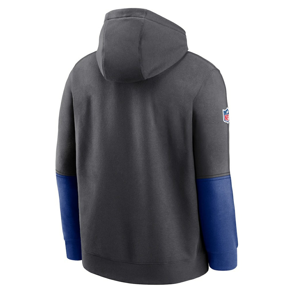 NFL New York Giants 2024 Sideline Club Pullover Hoodie
