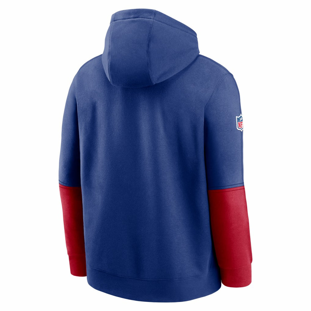 NFL New York Giants 2024 Sideline Club Pullover Hoodie