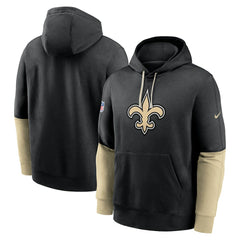 NFL New Orleans Saints 2024 Sideline Club Pullover Hoodie