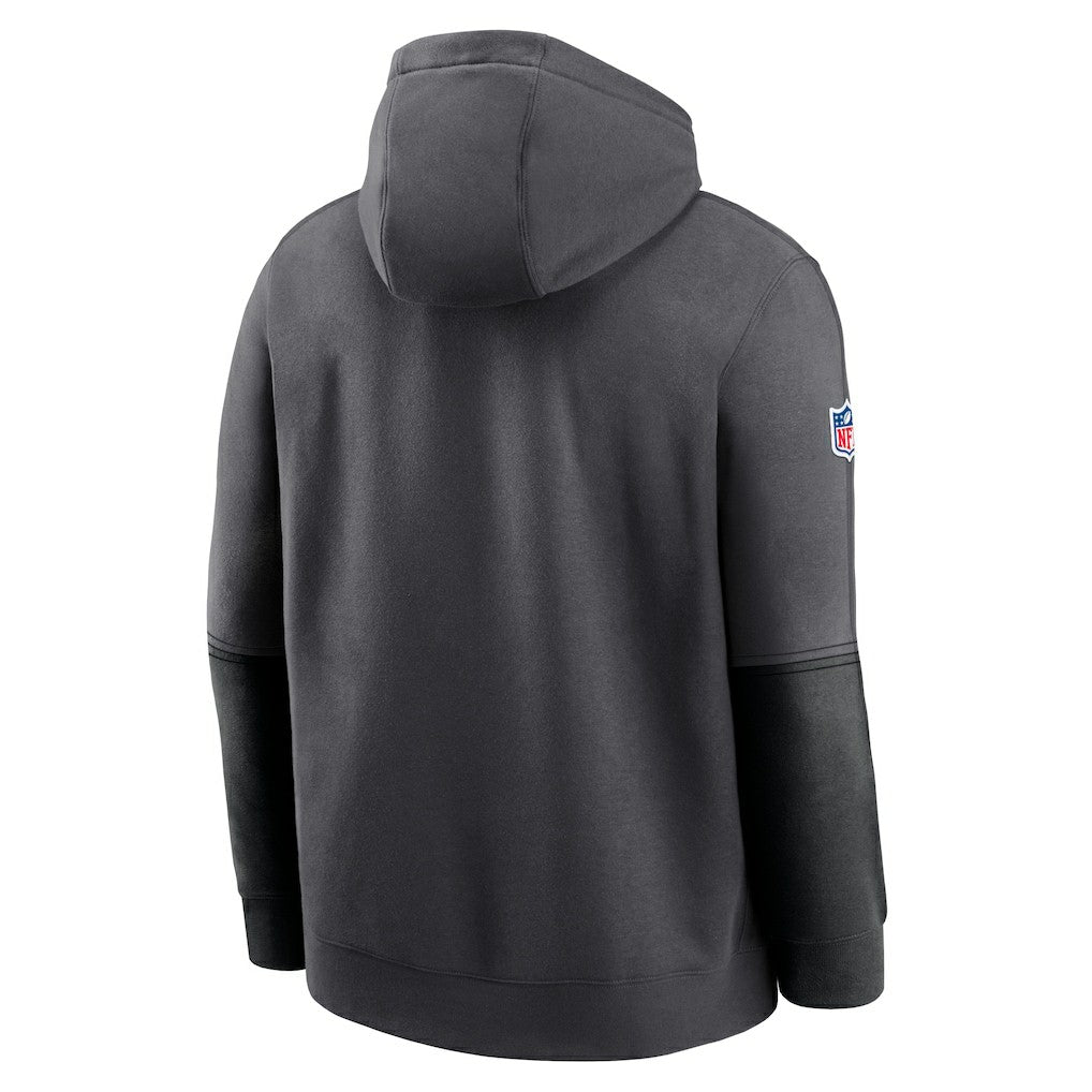 NFL New Orleans Saints 2024 Sideline Club Pullover Hoodie