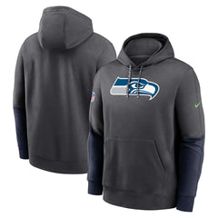 NFL Seattle Seahawks 2024 Sideline Club Pullover Hoodie