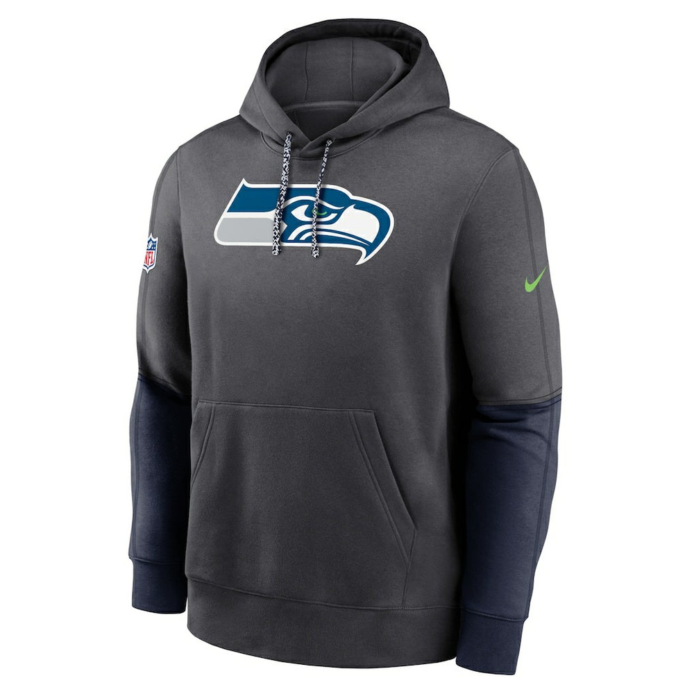 NFL Seattle Seahawks 2024 Sideline Club Pullover Hoodie